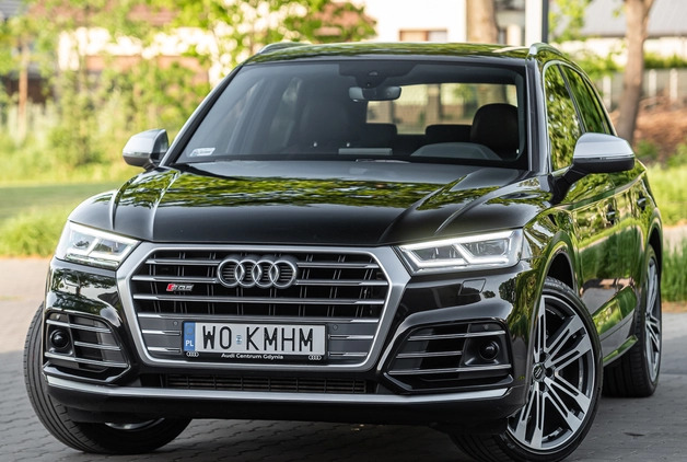 Audi SQ5 cena 229000 przebieg: 39555, rok produkcji 2018 z Jędrzejów małe 667